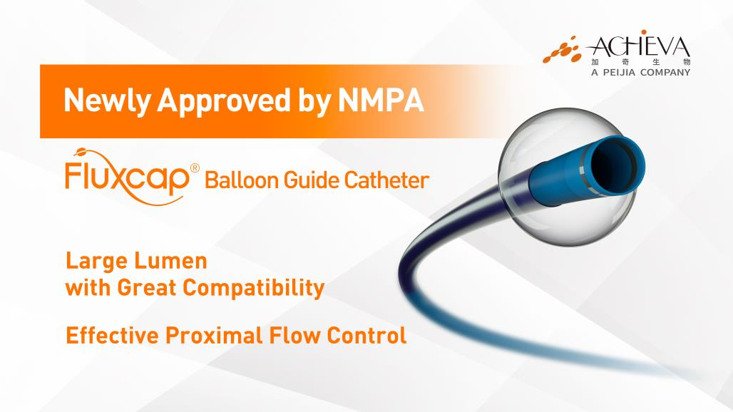 Peijia Medical Fluxcap® Balloon Guide Catheter Obtained NMPA Approval